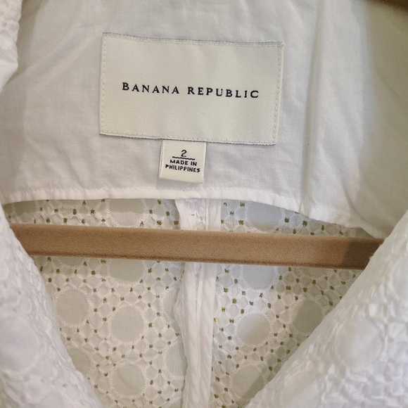 Banana Republic Eyelet Jacket - Picture 2 of 5